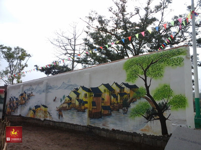 手繪壁畫山水之《經典集萃》